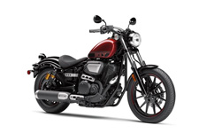 New 2017 YAMAHA BOLT R-SPEC CRIMSON RED Motorcyclist’s Entry Cruiser Shootout Winner – Features compact, raw bobber design, powerful 942cc V‑Twin, new flangeless tank, piggyback shocks and textured seat for old‑school style and modern urban.